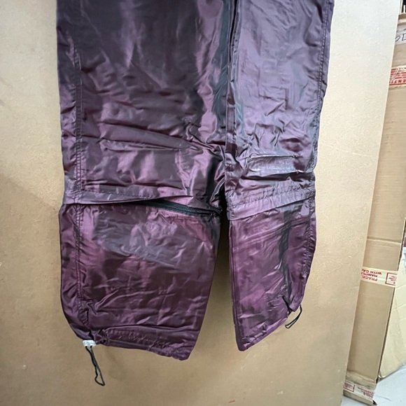 Satin-Look Purple Jumpsuit - Picture 5 of 8